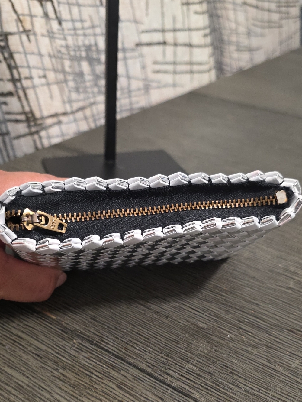 Metallic Candy Wrapper Coin Pouch - Picture 5 of 6